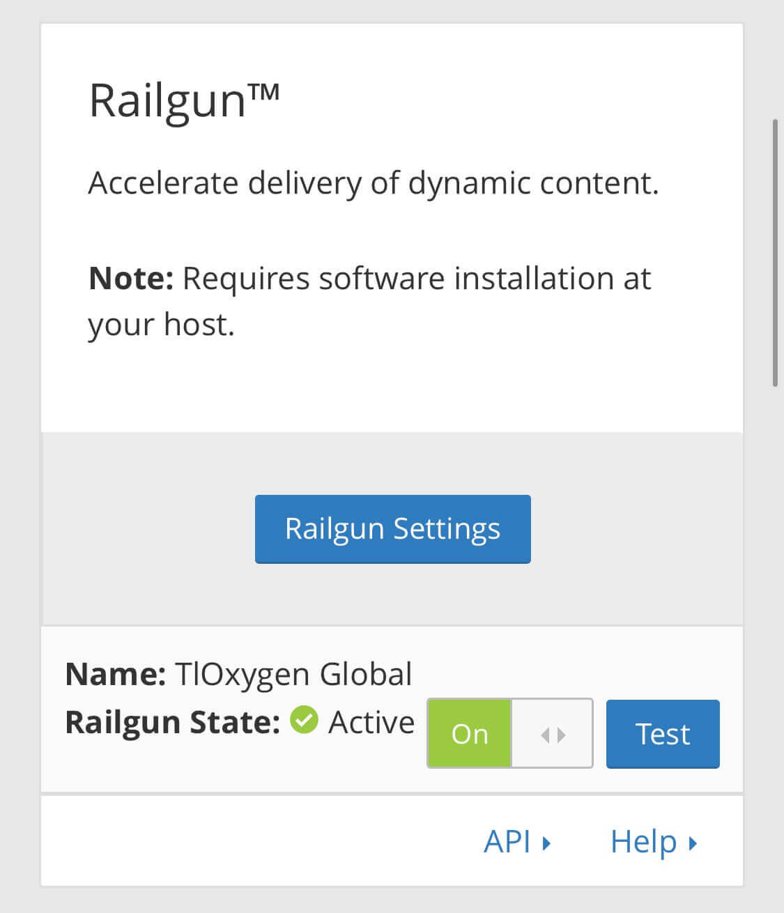 开启 Railgun 截图